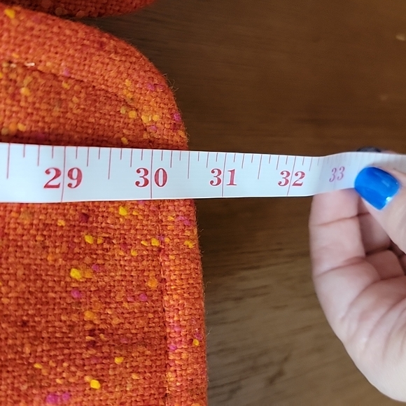 ESCADA VINTAGE size 42 Orange Jacket. Like new. - Picture 16 of 16